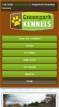 Mobile Screenshot of greenparkkennels.com